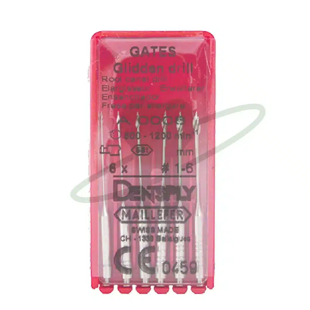 Fresa Gates -32mm - Set 6 Unidades (Variedades) Maillefer -Dentsply Sirona