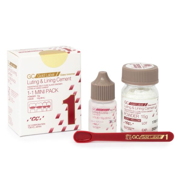 Fuji Ionómero de Vidrio Mini Pack - Gold Label 1 (15gr) - 2580