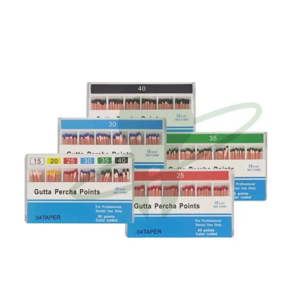 Cono Gutta Percha 04 (Variedades) - 60 unidades Cono Gutta Percha 04 (Variedades) - 60 unidades