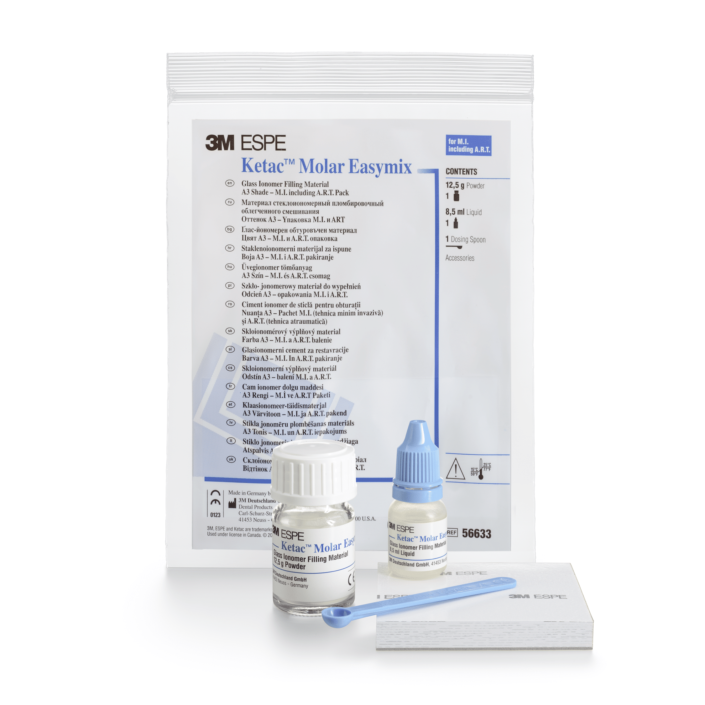 Kit Molar Easymix Ionómero de Vidrio 3M™ Ketac- Solventum