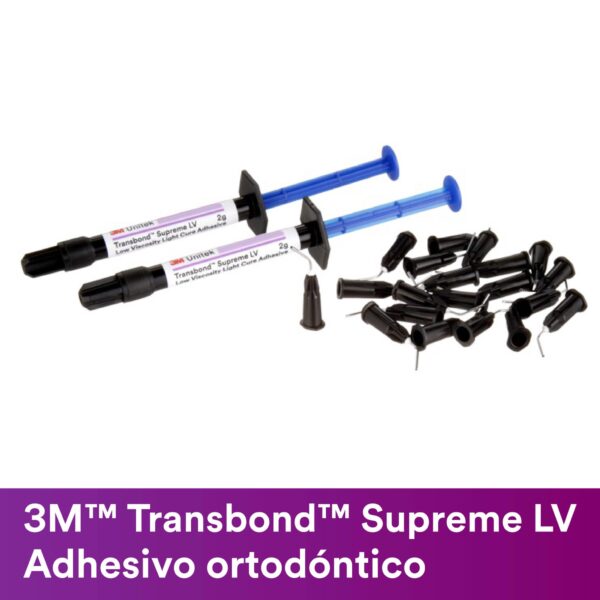 ADHESIVO TRANSBOND SUPREME LV KIT 2 JERINGAS + PUNTAS 712-046 - SOLVENTUM
