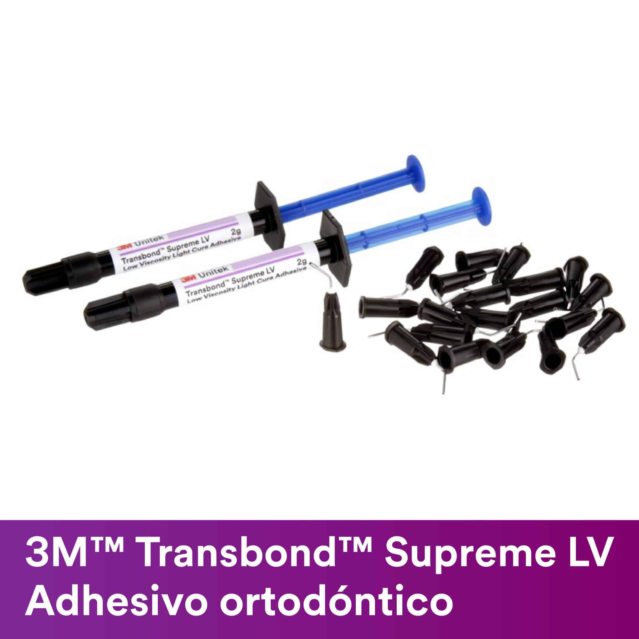 ADHESIVO TRANSBOND SUPREME LV KIT 2 JERINGAS + PUNTAS 712-046 - SOLVENTUM