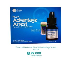 Fluoruro Diamino de Plata 38% Advantage Arresti Kit - COA