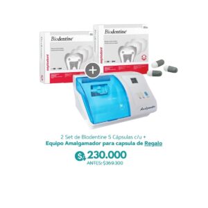 2 Set de Biodentine 5 Cápsulas c/u + Equipo Amalgamador para capsula de Regalo - Coltene