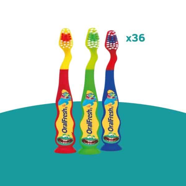 36 cepillos Oralfresh Kids 5 años y + - Maver