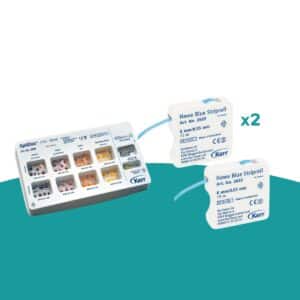 Discos para composite Kit 240 unidades surtido Optidisc 9.6 mm, 12.6 mm +  2 banda matriz azul Kerr de 6 mm / 0.05 x 15 m de regalo - Kerr