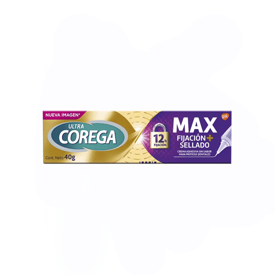 Crema Adhesiva P/Protesis Max Seal Fixative (Variedades) - Corega