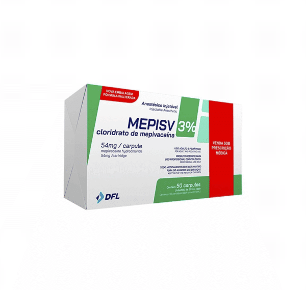 Anestesia Mepisv Mepivacaina 3% - DFL Anestesia Mepisv Mepivacaina 3% - DFL