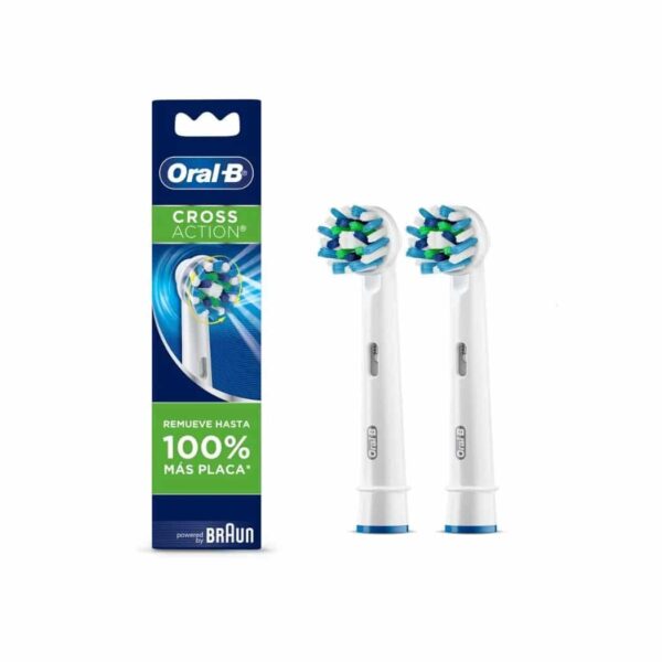 Repuesto Cepillo Electrico Advanced Clean Cross Action x 2 Unid. - Oral B