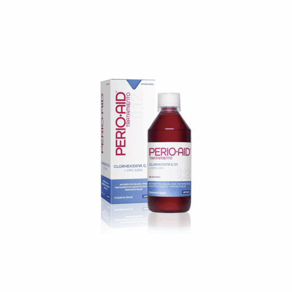 Enjuague Bucal Clorhexidina 0.12% 500ml - PERIOAID