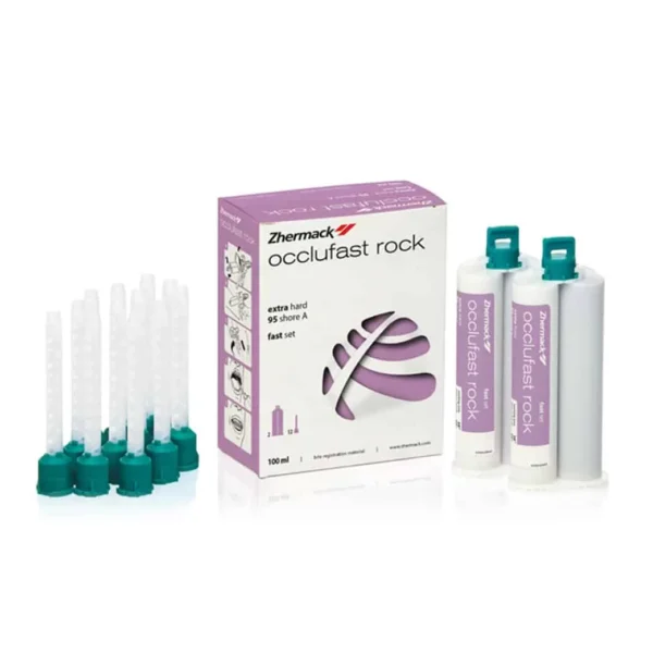 Registro de Mordida Occlufast Rock 2x 50 ml Zhermack - Dentsply Sirona