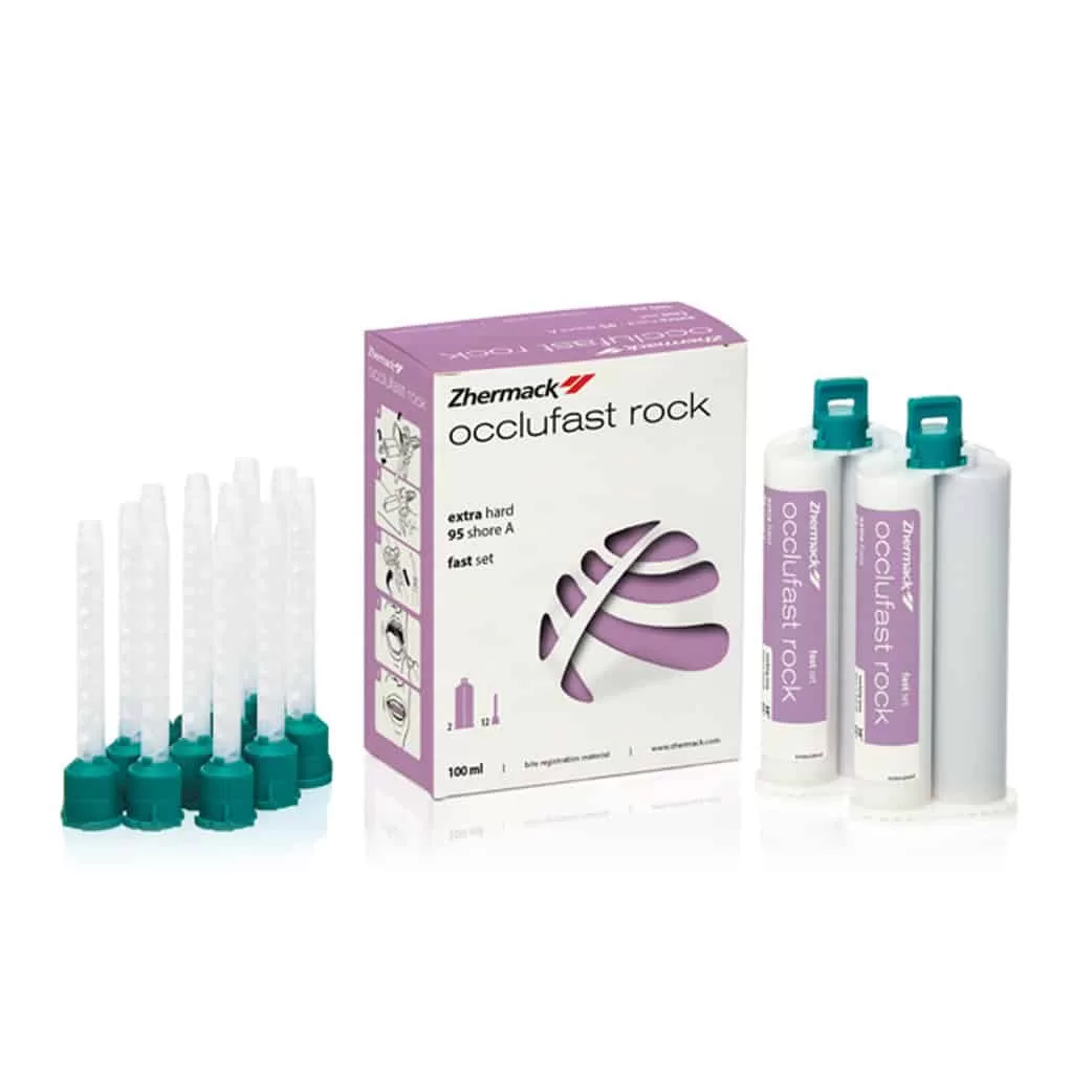 Registro de Mordida Occlufast Rock 2x 50 ml Zhermack - Dentsply Sirona