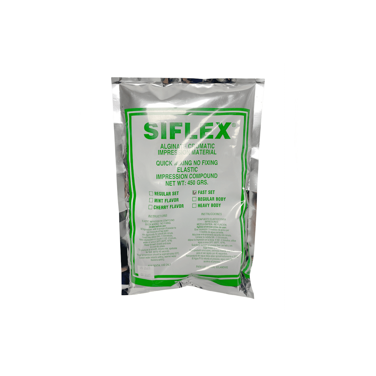 Alginato Siflex Fast Set - Sidental