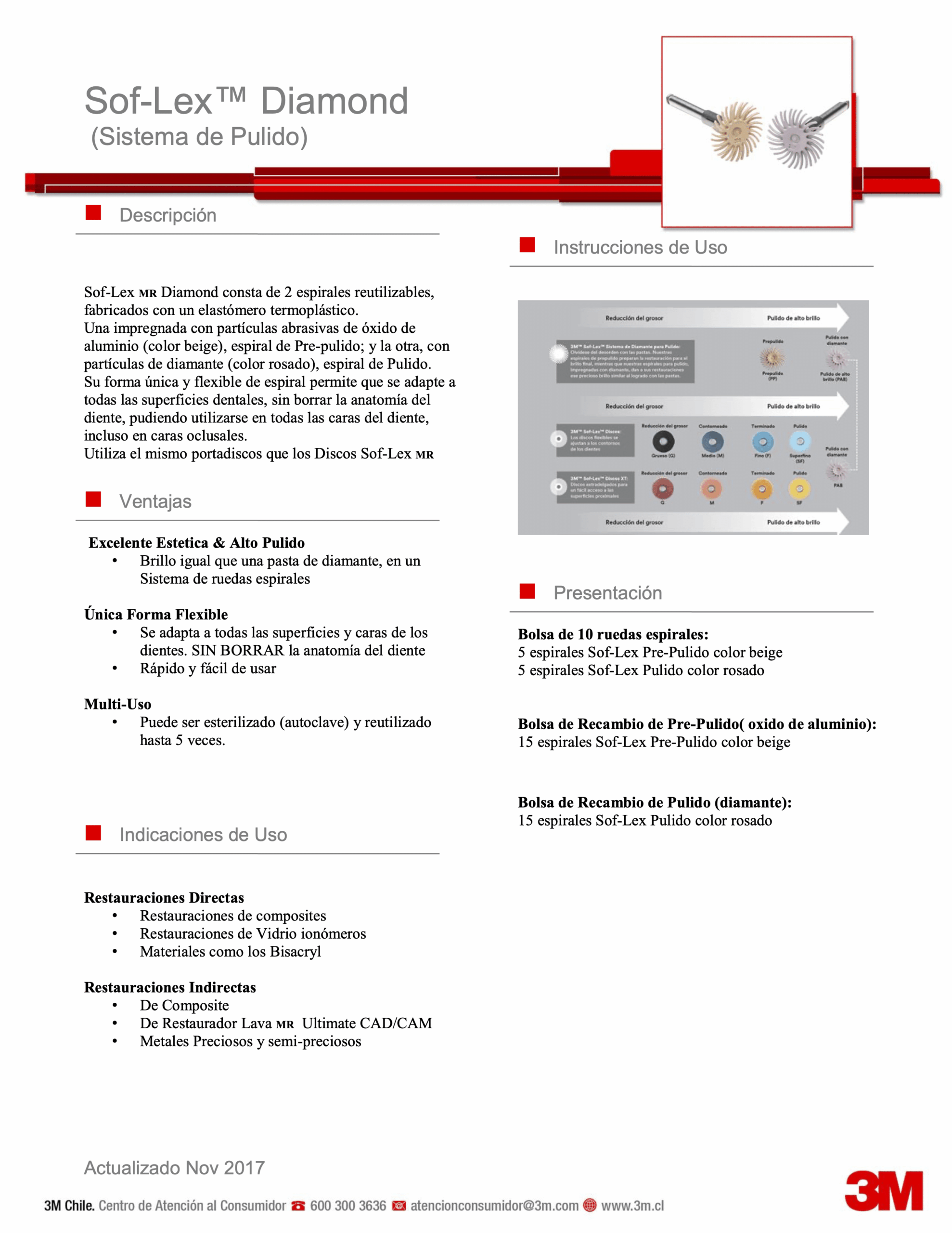 Discos Sof-lex Espiral Diamond - Solventum