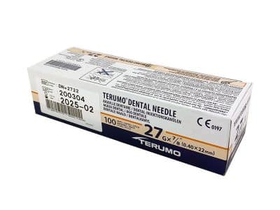 Aguja para Carpule Larga 27 g x 1 5/8 " - Terumo
