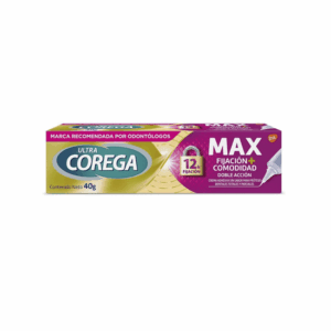 Crema Adhesiva P/Protesis Máximo Hold/Comfort 40 gr - Corega