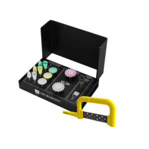 Kit Esencial de Pulido de Resina Microdont + Tira de Desgaste Interproximal MIR 1.0 Amarillo