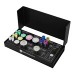 kit Pulido de Resina Profesional Microdont 18 piezas +Fresario Metalico Negro - Microdont