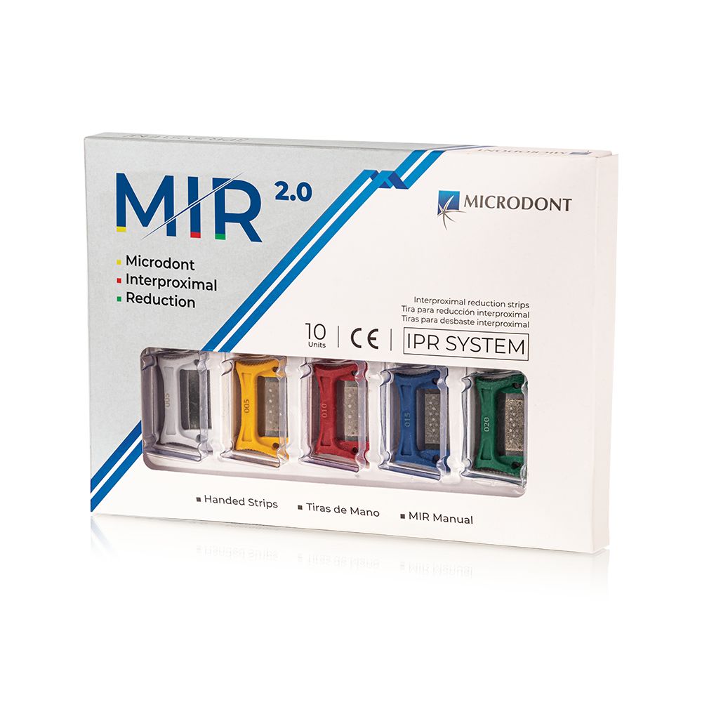 Kit Desgaste Interproximal MIR 2.0 x 10 unidades – Microdont