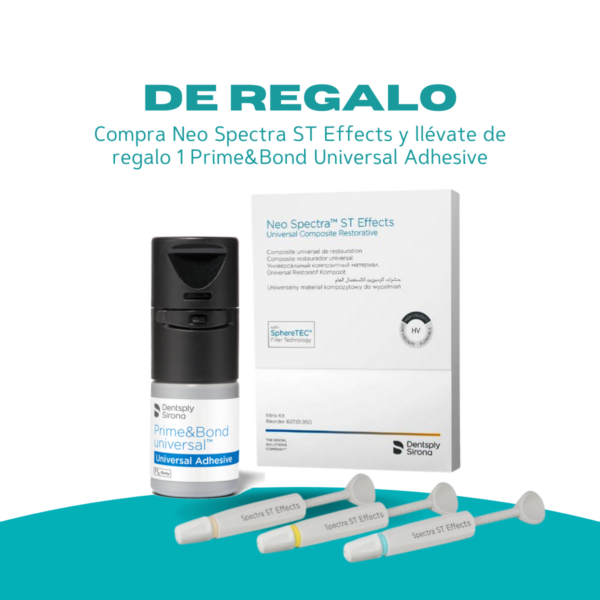 Neo Spectra ST Effects + de Regalo Prime&Bond Universal Adhesive 4ml - Dentsply Sirona Neo Spectra ST Effects + de Regalo Prime&Bond Universal Adhesive 4ml - Dentsply Sirona