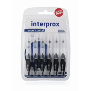 Cepillo Interdental Interprox Super Conical 2.0 Cónico 6 Unidades
