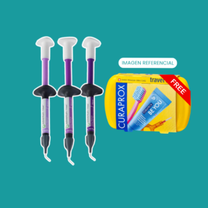 Fem Flow kit 3 jeringas Solventum + Travel set Curaprox de regalo - Solventum