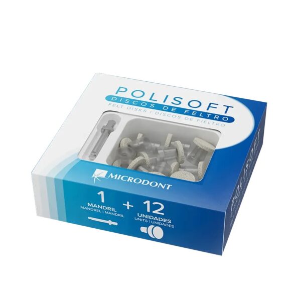 Polisoft Kit 12 Piezas + Mandril - Microdont Polisoft Kit 12 Piezas + Mandril - Microdont