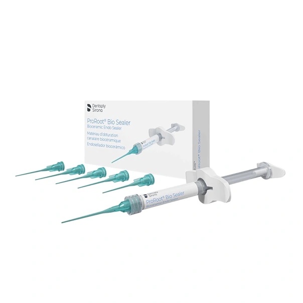 SELLANTE BIOCERAMICO PROROOT BIO SEALER KIT JERINGA 2.2 GRS + PUNTAS – Dentsply Sirona